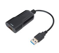 needlid Adaptador De USB 3.0 A, Convertidor De Audio Y Video HD, Aplicaciones De Alta Resolución 1080P para HDTV