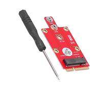 needlid Adaptador M.2 A PCI-E, Ligero, Estable, Resistente Al Desgaste, Tarjeta De Llave M.2 B Compacta con Destornillador para Escritorio para Uso Profesional para Computadora Portátil para Uso