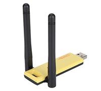 needlid Adaptador WiFi Inalámbrico, Adaptador WiFi 11AC de Doble Banda de Alta Ganancia de Doble Frecuencia de 180 Grados de Rotación Libre para Oficina para el Hogar