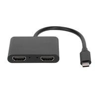 needlid Concentrador USB3.0, concentrador Tipo C de aleación de Aluminio, Alto Rendimiento portátil Duradero para Vista 7/8/10