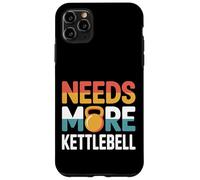Needs More Kettlebell Strength Training Fitness |- Carcasa para iPhone 11 Pro MAX