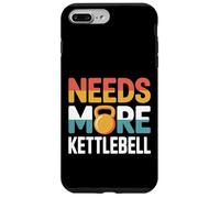 Needs More Kettlebell Strength Training Fitness |- Carcasa para iPhone 7 Plus/8 Plus