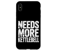 Needs More Kettlebell Strength Training Fitness - Carcasa para iPhone XS MAX