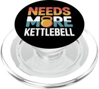 Needs More Kettlebell Strength Training Fitness |- PopSockets PopGrip para MagSafe