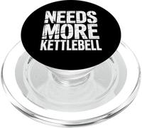 Needs More Kettlebell Strength Training Fitness - PopSockets PopGrip para MagSafe