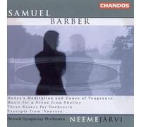 Neeme Järvi - THREE ESSAYS FOR ORCHESTRA etc