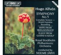 Neeme Jarvi & Royal Stockholm - Alfven: Complete Symphony No. 5