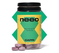 NEEO | Vitaminas para el Pelo | 60 Pastillas Anticaida de Pelo Mujer Sabor Cereza | Gominolas Pelo Crecimiento Cabello Mujer | Hair Complex | Clínicamente probado | Vegano | Capri