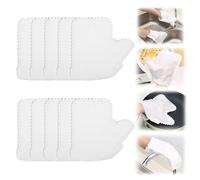 NEERIX 10 unidades 2024 guantes de eliminación de polvo para desinfección del hogar, lavables y reutilizables con diseño de escamas de peces, guantes de limpieza premium para el hogar