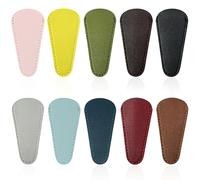 NEETUE 10 piezas de 2.95 x 1.45 pulgadas para tijeras de bordado, tijeras pequeñas con cubierta protectora, tijeras de piel para protección de tijeras (multicolor), US20240510010