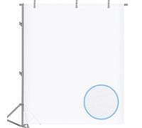 NEEWER 1,8 m x 1,5 m Tela de Difusión Sin Costuras Blanca de Poliéster para Softbox de Fotografía, Tienda de Luz y Modificador de Luz de Iluminación
