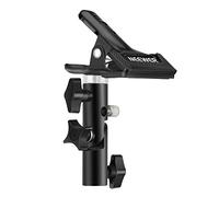 NEEWER 1 Piezas Soporte de Abrazadera de Metal de Alta Resistencia para Estudio Fotográfico con Accesorio de Soporte de Luz de 5/8" para Reflector