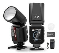 NEEWER Flash Speedlite de 100 W 2.4 G TTL compatible con cámaras Sony, pantalla táctil, 1/8000s HSS, 2 lámparas de modelado, palanca TTL/M, 3000 mAh/500 luz de fotografía de estudio de potencia