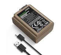 NEEWER 1030mAh NP-FW50 Batería de Repuesto para Sony A6400 A6000 A7 II ZV-E10 Cámara, 2.3Hrs Carga Rápida con Cable USB Tipo C para A5100 A6100 A6300 A6500 A7R II A7S II BC-TRW Cargador de Batería