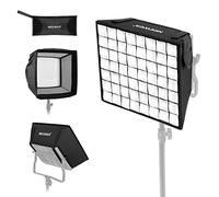 NEEWER 12,2" x 11,4" Difusor de Caja de Luz Plegable con Rejilla y Bolsa para NEEWER NL660/ SNL660/ RGB660/ SNL530 Panel de Luz de Video LED,Studio Portrait Photography Youtube Video Soft Lighting