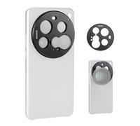 NEEWER 15 Ultra Objetivo Backplate, Adaptador Lente Movil con Rosca 17mm Aleación Aluminio para Cámaras Principal & Teleobjetivo, Compatible con Xiaomi 15 Ultra Funda Original, PA111 (Negro)