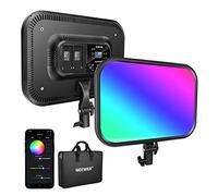NEEWER 18,3" Panel de Luz Video Luz LED Foco RGB con Control App, 360° a Todo Color, 1 Paquete 60W 2500K ~ 8500K Panel RGB CRI/TLCI 97+ con 17 Efectos para Juegos Youtube Iluminación Fotografía
