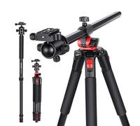 NEEWER 184cm Trípode Horizontal para Cámara DSLR, Monopié Trípode Cenital con Columna Central y Rótula de Aluminio, Placa QR Tipo Arca, Bolsa, Soporte Superior para Videocámara, Carga Máxima: 15kg