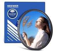 NEEWER 2 en 1 CPL + Difusión Negra 1/4 Filtro, Reducción de Deslumbramiento con Polarización Circular Efecto Cinematográfico Ensueño para Lente Cámara con Marco Delgado y Vidrio Óptico Multicapa, 72mm