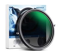 NEEWER 2 en 1 Filtro ND Variable 37mm Filtro ND2 ND32 y Filtro Polarizador (CPL), NO X Spot/Vidrio Óptico HD/Recubierto de Múltiples Capas/Ultradelgado Resistente a los Arañazos