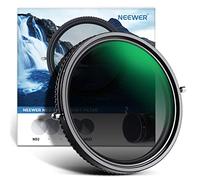NEEWER 2 en 1 Filtro ND Variable 58mm Filtro ND2 ND32 y Filtro Polarizador (CPL), NO X Spot/Vidrio Óptico HD/Recubierto de Múltiples Capas/Ultradelgado Resistente a los Arañazos