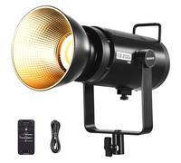 NEEWER 210W Luz Vídeo LED COB con Control 2,4G/App, Luz Continua Iluminación Continua Bicolor 2700K-6500K Grabación Fotografía Estudio con Montaje Bowens, 90000lux/1m, CRI/TLCI97+, GM ±50, CB200B Pro