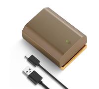 NEEWER 2400mAh NP-FZ100 Batería de Repuesto Tipo C 2.5 Hrs Carga Rápida,Batería de Cámara Recargable para Sony FX3 FX30 ZV-E1 A1 A6600 A6700 A7III A7IV A7C A7CII A7CR A7RIII A7RIV A7RV A7SIII A9 A9II