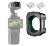 NEEWER 2X Macro Objetivos Lens for Pocket 3, 3 Elementos en 3 Grupos, Accesorios Magnéticos Fotografía Macro Vidrio Optico HD Multicapa 2X Paños, Compatible con dji Osmo Pocket 3 Creator Combo, LS-64