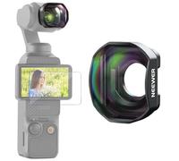 NEEWER Teleconverter Teleconvertidor Compatible Solo con dji Osmo Pocket 3, Magnética Objetivo Cristal Optico HD Multicapa 4 Elementos 3 Grupos len Attachment, Gimbal Action Camera Accessories, LS-84