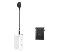 NEEWER 3,5mm TRS Micrófono Condensador Omnidireccional, Micrófono para Entrevista y Creador, Compatible con dji Transmisores Micrófono Inalámbricos Compatible con Rode Wireless GO II 2 y NEEWER CM28
