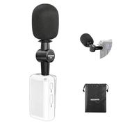 NEEWER 3,5mm TRS Mini Micrófono Omnidireccional para DSLR Cámaras, Grabadoras, Vlogs, Podcasts, Entrevistas. Compatible con Rode Wireless GO II dji Mic NEEWER CM28 CM31 Transmisor, CM4