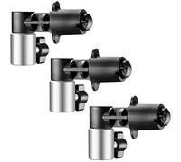 Neewer 3-Pack Pinzas de Fondo y Reflector Disco para Estudio Fotografía Reflector Luz Robusto Sujetando y Abrazadera de Colocación de Aleación de Aluminio Montaje en Soporte Luz