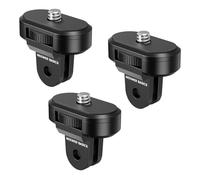 NEEWER 3 Pack Trípode Montaje Adaptador Kit Compatible con Insta360 dji OSMO 360 Pocket 3 Action Camera para POV Grabación Vídeo, 1/4"-20 a 2 Clavijas Tornillos Conversión Piezas Accesorios, GP-92