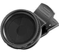 Neewer 37 mm Filtro Ajustable ND 2-400 para Cámara de Teléfono Móvil Lente de Densidad Neutra con Clip Compatible con iPhone 7 Plus 7 6 6S 6 Plus 6S Plus Samsung HTC Motorola iPad Etc.