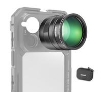NEEWER 3X Teleconvertidor Solo para Lentes Teleobjetivo, Equivalente a 360mm, 12 Elementos en 6 Grupos, Rosca 17mm, Compatible con iPhone Android Samsung Xiaomi, Uso con Jaula, Funda & Trípode, LS-89