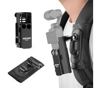 NEEWER 4 en 1 Accesorios Kit Compatible con dji Osmo Pocket 3 y Creator Combo, Kit Montaje Correa Mochila con Adaptador Extensión, Clip, J Buckle, Perno en T para Trekking, Senderismo, Camping, GP-67