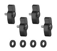 NEEWER 4 Paquetes Tornillos Botones Adaptador fotografía vídeo iluminación Accesorios reemplazo para Newer 480 530 660 p200 LED bi Color y RGB Video Panel Luces