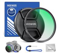 NEEWER 55mm UV MC Filtro Protección con Tapa Lente, Nanorrecubrimientos Resistentes/Vidrio Optico HD/Repelente al Agua/Resistente a Arañazos/Marco Ultradelgado Aaleación Aluminio/Filtro Ultravioleta