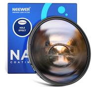 NEEWER 58mm Espiral Halo Filtro Cámara Lente, Prisma K9 Cristal Óptico Efectos Especiales Filtro Fotografía Lente de Cámara Accesorios con Visión Túnel Deformada Circular Halo Efecto Marco