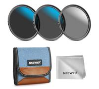 NEEWER 58mm ND Filter Set, ND8/32/64 (3/5/6 Stops) Densidad Neutra Multicapa Filtros Objetivos Cámara Camera Lens Filter Accesorios Fotografía con Estuche & Paño Limpieza, 3 Packs