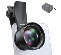 NEEWER 58mm Teleobjetivo con 17mm Clip Roscado para Cámara de Movil, 6 Elementos en 5 Grupos, 2X Aumento, Compatible con iPhone Android Samsung para Fotografía de Retrato, LS-71