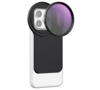NEEWER 6,9" Adaptador Magnético Mount Objetivo Móvil Placa Trasera Accesorios con 67mm Filtro Densidad Neutra Variable (ND 2-32) Compatible con MagSafe iPhone 12/13/14/15/16/17 Pro MAX & 14/15/16Plus