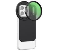 NEEWER 6.9" Magnético Móvil Objetivo Filtro Mount Adapter Backplate Accesorio & 67mm CPL Filter Circular Polarizing Polarizador Compatible con MagSafe iPhone 12/13/14/15/16/17 Pro MAX &14/15/16 Plus