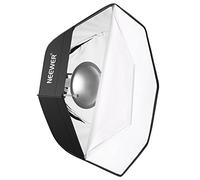 Neewer 60 centímetros Softbox Octagonal y Beauty Dish de Photo Studio Combinación con Bowens Speedring para Bowens, Retratos, fotografía de Productos y vídeo
