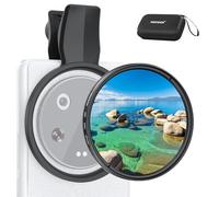 NEEWER 67mm Clip On CPL Filtro para Móvil, Cámara Objetivos Lnes Circular Polarizador Filtro Fotografía Accesorios Kit Compatible con Android Móviles Samsung Google Pixel Huawei Xiaomi, FL-B19