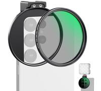 NEEWER Filtro CPL de teléfono de 67 mm con clip de zapata fría, accesorios de filtro de lente polarizador circular HD con polarización ajustable, compatible con Android Samsung S26 Ultra iPhone 17 Pro