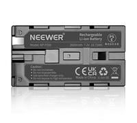 NEEWER 7.2 V 2600 mAh Batería de Iones de Litio de Repuesto para Sony NP F550/570/530 Compatible con Sony Mano y Cams NEEWER NanGuang CN de 160, CN de 216, CN de la Serie 126 LED de Luz
