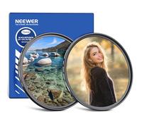 NEEWER 72mm CPL + Filtro Difusor Negro 1/4 (Paquete de 2), Filtro Polarizador Circular de Cristal Óptico Multicapa con Efecto Cinematográfico Suave y Ensoñador para Lentes de Cámara