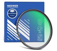 NEEWER 72mm Difusión Negra 1/4 Filtro Niebla Filtro Efecto Cinemático Suave Ensueño Ultra Delgado Vidrio Óptico Resistente a Agua Arañazos Múltiples Nano Recubrimientos para Video/Vlog/Foto Retrato