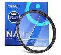 NEEWER 77mm Filtro de Efecto de Dioptrías Divididas de Campo Central, Prisma Lineal de Cámara K9 Filtro de Vidrio Óptico con Marco, Refracción Borrosa Primer Plano Efecto de Color Accesorios de Lente